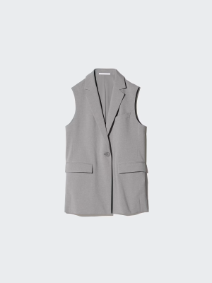 Удлинённый жилет Uniqlo Tailored Vest