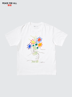 Футболка из коллекции «PEACE FOR ALL / Pablo Picasso» Uniqlo PEACE FOR ALL T-Shirt Pablo Picasso