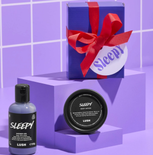 Подарочный набор для ухода за телом с ароматом лаванды и тонка Lush Sleepy Gift