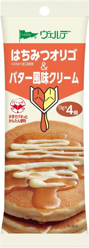 Порционный крем-джем Мед и сливочное масло Aohata Verde Honey & Butter Flavored Cream Pakitte Jam