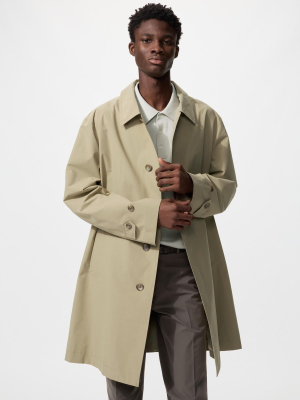 Плащ-макинтош прямого кроя Uniqlo Balmacaan Coat