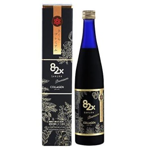 Напиток красоты с коллагеном, экстрактом сакуры и ферментированными растениями MASHIRO 82x Sakura Premium Collagen