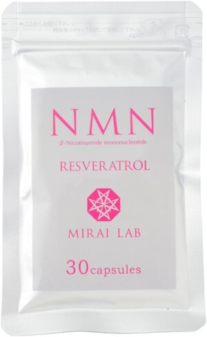 NMN + ресвератрол для замедления процесса старения MIRAI LAB NMN + Resveratrol