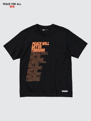 Футболка из коллекции «PEACE FOR ALL / Shingo Kunieda» Uniqlo PEACE FOR ALL T-Shirt Shingo Kunieda