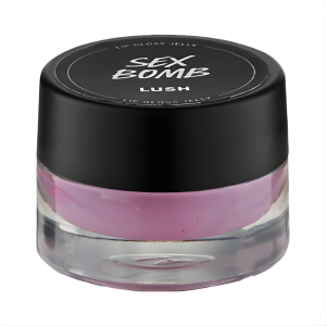 Мерцающий блеск для губ с касторовым маслом, глицерином и воском сумаха Lush Sexy Bomb Lip Gloss