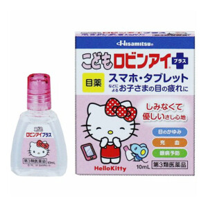 Детские глазные капли Hisamitsu Hello Kitty