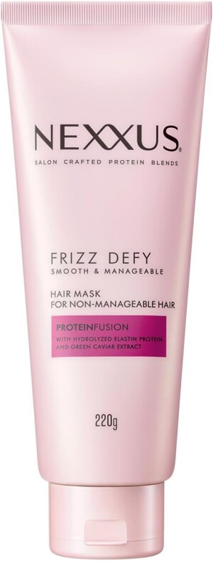 Маска для вьющихся волос с эластином и плющом “Интенсивное увлажнение” NEXXUS FRIZZ DEFY Smooth & Manageable Hair Mask