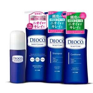 Набор для тела “Борьба с возрастным запахом и запахом пота” Rohto DEOCO