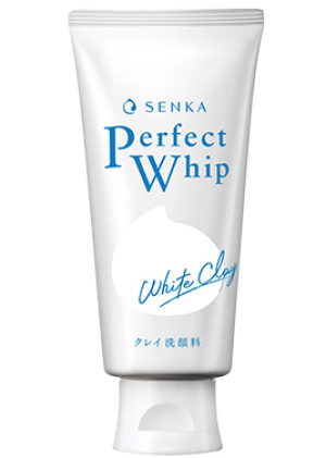 Пенка для умывания с белой глиной для глубокой очистки кожи Shiseido Hada-Senka Perfect White Clay
