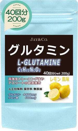 L-глютамин с лимонной кислотой JAY＆CO L-glutamine & Lemon Acid