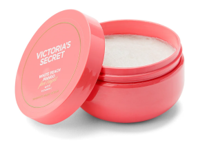 Сахарный скраб для тела с маслом ши, кокосом и витамином С Victoria’s Secret White Peach Mango Whipped Body Scrub