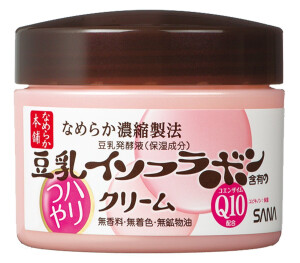Увлажняющий крем с коэнзимом Q10 Sana Nameraka Haritsuya Cream N                  