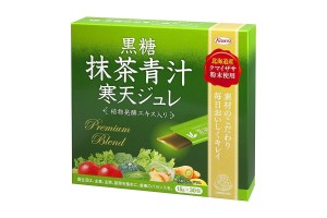 Желейный аодзиру Kowa Brown Sugar Green Tea Blue Juice Agar Jelly