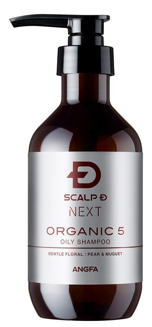 Мужской органический шампунь для жирной кожи ANGFA SCALP-D Next Organic 5 Oily Shampoo