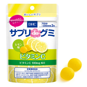 Жевательный витамин С со вкусом лимона DHC Supplement de Gummy Vitamin C