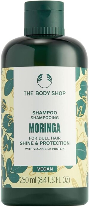 Шампунь для тусклых волос с ароматом моринги The Body Shop MO Shine & Protect Shampoo