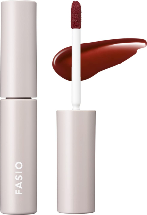 Жидкая глянцевая помада с растительными маслами KOSE FASIO One Day Permanent Makeup Rouge