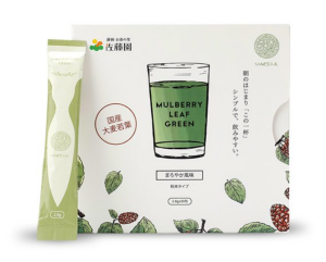Аодзиру с листьями ячменя и шелковицы Luara Mulberry Leaf Green