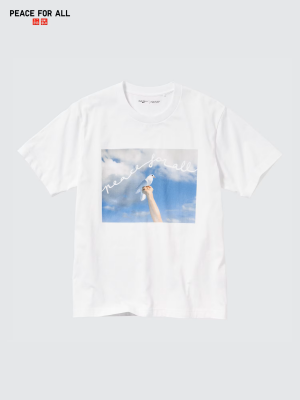 Футболка из коллекции «PEACE FOR ALL / Cristina De Middel / Magnum Photos» Uniqlo PEACE FOR ALL T-Shirt Cristina De Middel Magnum Photos