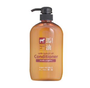 Восстанавливающий увлажняющий кондиционер с лошадиным маслом Kumano Cosmetics Yushi Horse Oil Conditioner