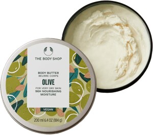 Масло для тела с ароматом оливы для очень сухой кожи The Body Shop Body Butter OLV