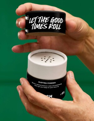 Пудра для тела с добавлением блесток Lush Let The Good Times Roll Dusting Powder