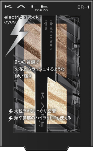 Сияющие тени для век с двойной текстурой Kanebo KATE Electric Shock Eyes