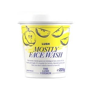 Очищающая эмульсия для лица с добавлением меда и масла перечной мяты Lush Mostly Face Wash