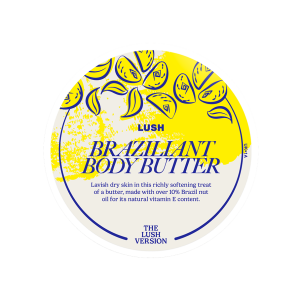 Питательный крем-баттер для тела на основе масла бразильского ореха Lush Brazilian Body Butter