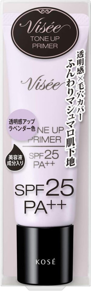 База под макияж для цветокоррекции кожи Kose Visee Tone Up Primer SPF25 PA++