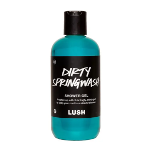 Освежающий гель для душа с маслом мяты колосистой и ментолом Lush Dirty Springwash Shower Gel