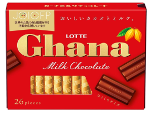 Шоколад Lotte Ghana Chocolate