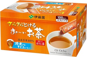 Быстрорастворимый зеленый чай Hey Tea Silky Roo Hoji Green Tea