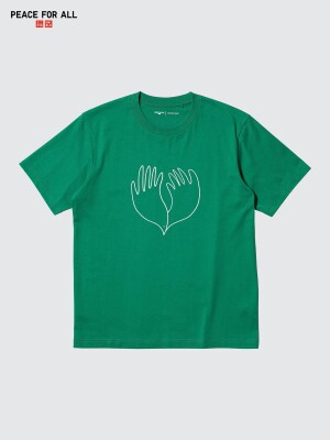 Футболка из коллекции «PEACE FOR ALL / Christophe Lemaire» Uniqlo PEACE FOR ALL T-Shirt Christophe Lemaire