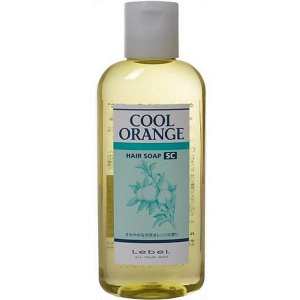Супер освежающий шампунь для жирной кожи головы Lebel Cool Orange Hair Soap SC