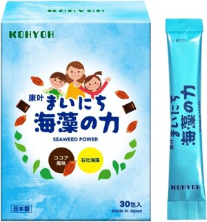 Порошок с минералами морских водорослей и витамином D “Крепкие кости и активность” KOHYOH KIDS Seaweed Power