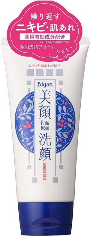 Лекарственная очищающая пенка для лица Meishoku Bigan Facial Cleansing Foam