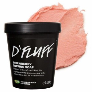 Мыло для бритья с маслами апельсина и какао Lush D'Fluff Shaving Soap