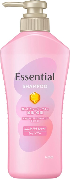 Разглаживающий шампунь Kao Essential Soft & Shiny Hair Shampoo