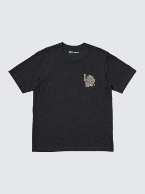 Футболка из коллекции  «Японские герои в гравюре» Uniqlo Boston Museum of Fine Arts Ukiyo-E Heroes UT