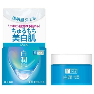 Отбеливающий увлажняющий гель Rohto Hada Labo Shirojyun Medicated Whitening Gel