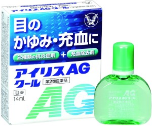 Освежающие капли при воспалении и гиперемии глаз Taisho Pharmaceutical Iris AG Cool