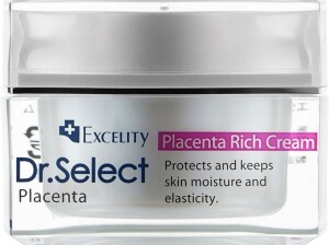 Обогащенный плацентарный крем с лошадиным маслом для антивозрастного ухода Excelity Dr.Select Placenta Rich Cream