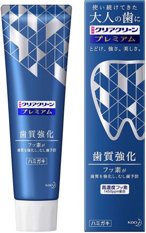 Паста для защиты и укрепления зубов Kao Clear Clean Premium Medicated Toothpaste