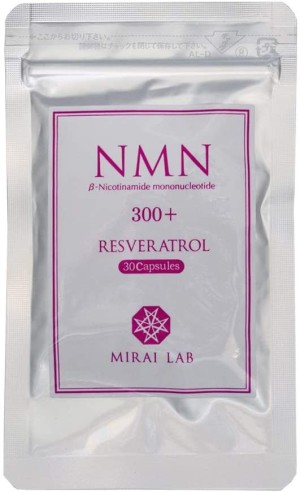 NMN + ресвератрол для замедления процесса старения MIRAI LAB NMN + Resveratrol