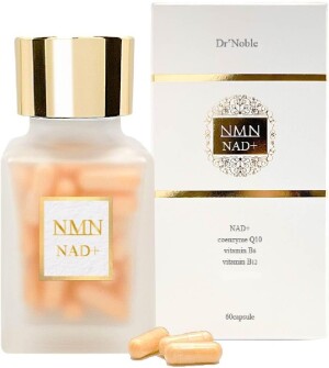 Антивозрастной комплекс с NMN, коэнзимом Q10 и витаминами Dr.Noble NMN NAD+