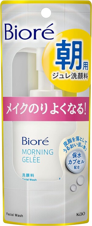 Гель для умывания KAO Biore Morning Gelee Facial Wash