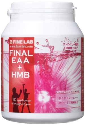 Комплекс аминокислот Fine Lab Final EAA + HMB Strawberry Flavor        