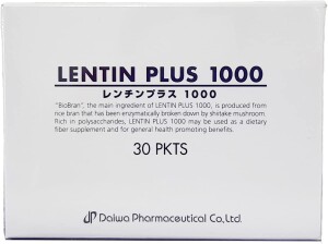 Иммуномодулирующий комплекс Daiwa Pharmaceutical BioBran LENTIN PLUS 1000