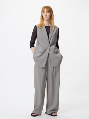 Удлинённый жилет Uniqlo Tailored Vest